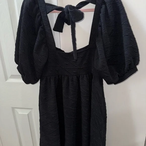 Free People Black Mini Dress - Picture 2 of 4